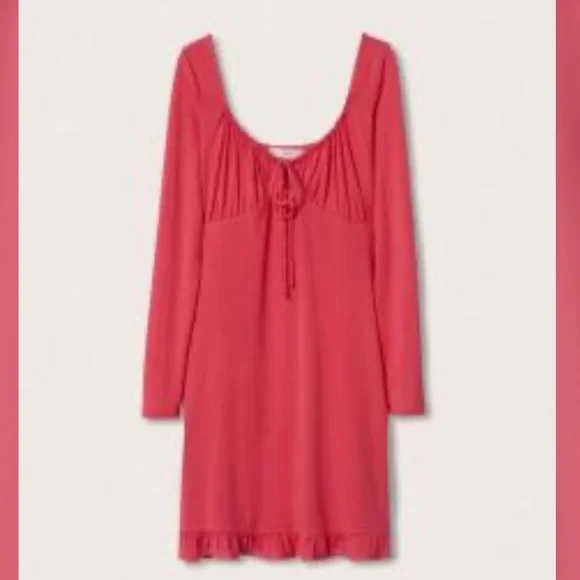 Mango Ruffle Trim Dress - Picture 6 of 13